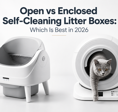Open vs Enclosed Self-Cleaning Litter Boxes: Which Is Best in 2026?
