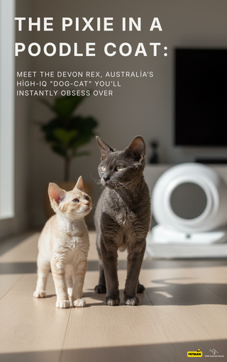 The Pixie in a Poodle Coat: Meet the Devon Rex, Australia’s High-IQ "Dog-Cat" You’ll Instantly Obsess Over