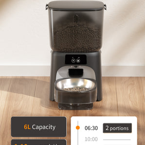 Smart Cat Feeder 6L with WIFI & Camera | Petbuds