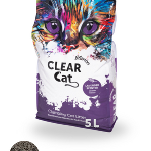ClearCat Blanco Bentonite Cat Litter – Lavender 5L