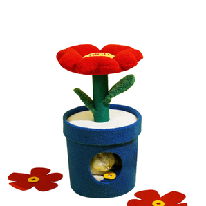 ZEZE Flower Pot Cat Tree