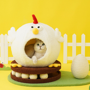 ZEZE Chicken Coop Cat Condo