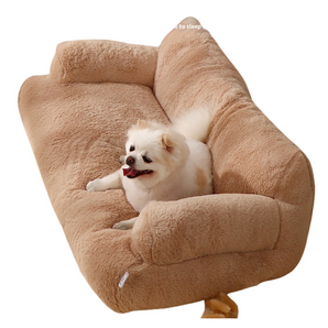 CloudComfort Plush Pet Sofa | The Ultimate Lounger for Your Pampered Pet