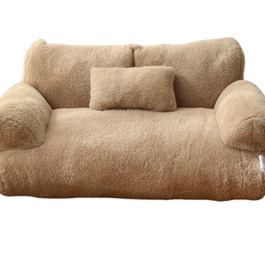 CloudComfort Plush Pet Sofa | The Ultimate Lounger for Your Pampered Pet