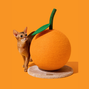 VETRESKA Tangerine Cat Scratching Ball