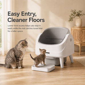 PawStep For Petbuds Open One Litter Box