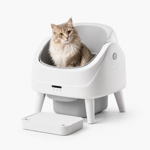 Petbuds™ Open One App Monitoring Self-Cleaning Litter Box with Open Design