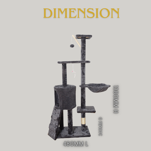 Petbuds Pounce and Play 3 Level Tower