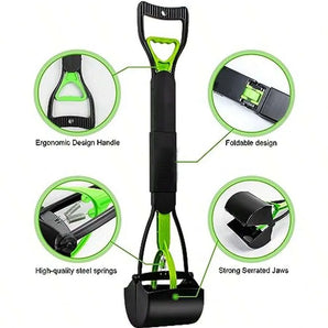 Dog Pooper Scooper Pet Long Handle