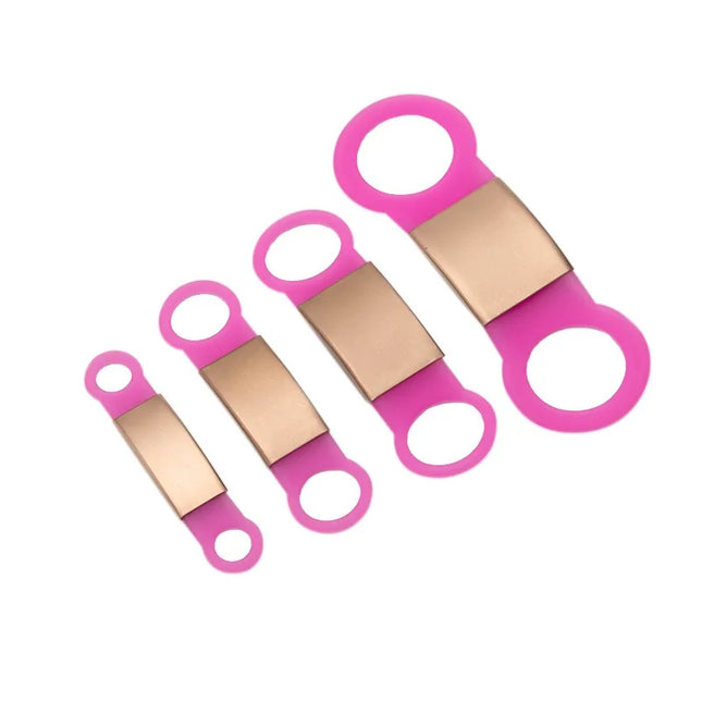 20Pcs Pet Dog Tag Silicone Dog ID Tag