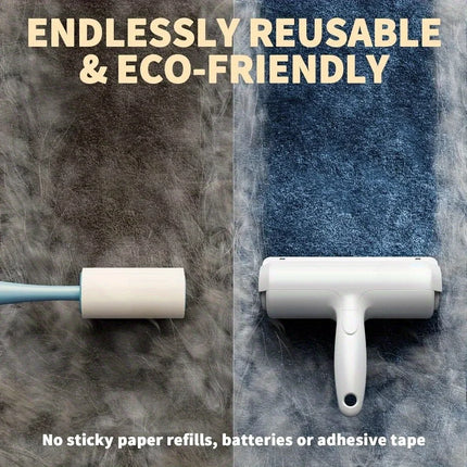 Dog & Cat Fur Remover with Self-Cleaning Base