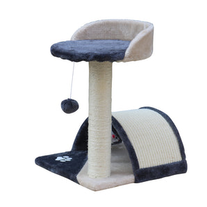 Cat Scratching Post Tree Scratching Pole Climbing Post-Grey