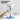 Cute emoticon cat scratching post toy cat tree Blue