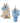 Blue Plush Travel Mug Squeaky Dog Toy - Soft Polyester Chew Toy for Boredom Relief & Interactive Fun - 31cm