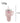 Pink Plush Travel Mug Squeaky Dog Toy - Soft Polyester Chew Toy for Boredom Relief & Interactive Fun - 31cm